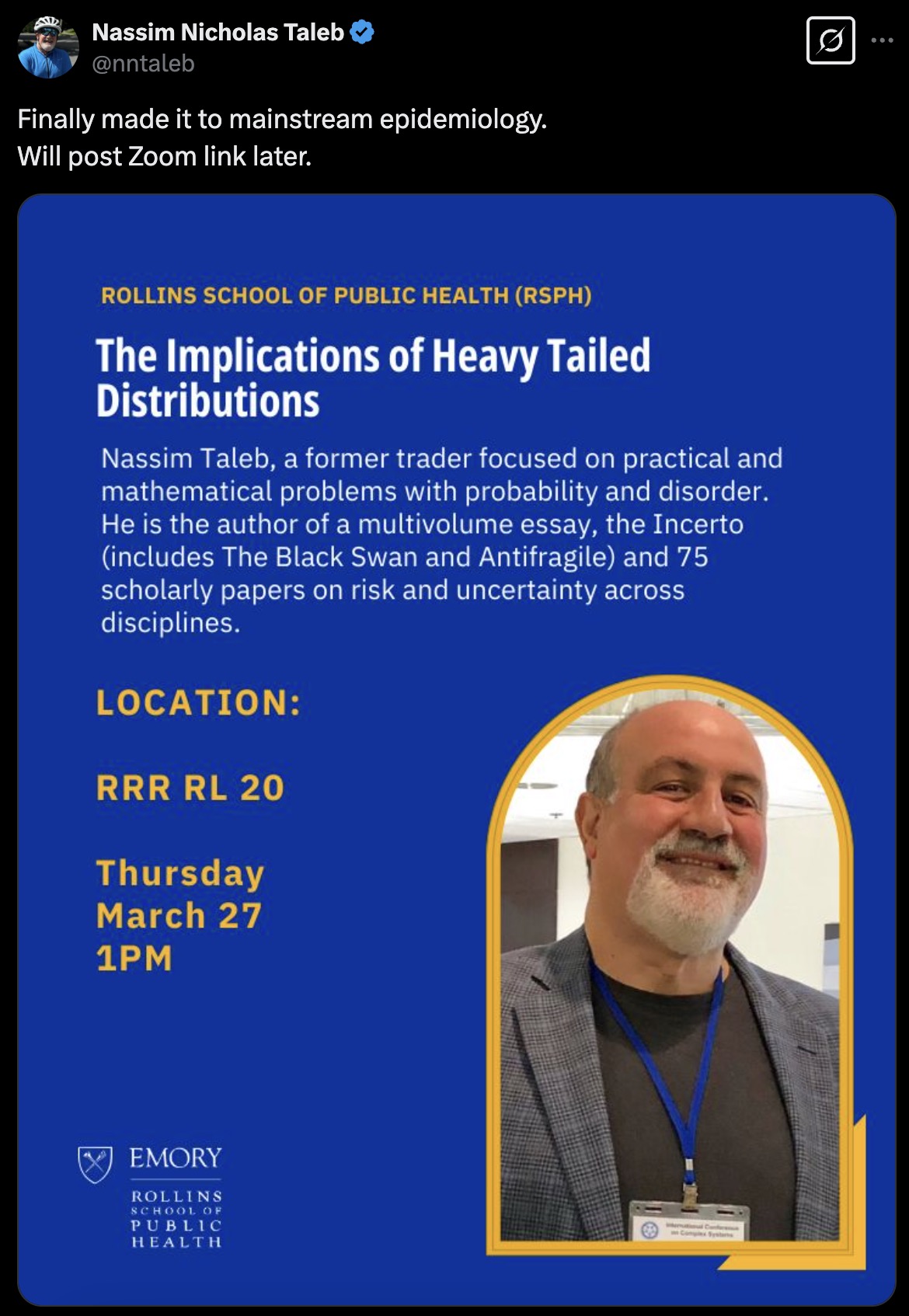 The Implications of Heavy Tailed Distributions